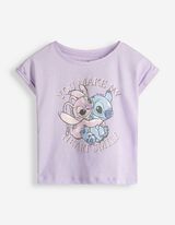 T-shirt - Lilo & Stitch - Lichtroze