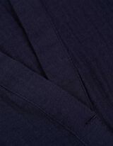 Bluse - einfarbig - dunkelblau