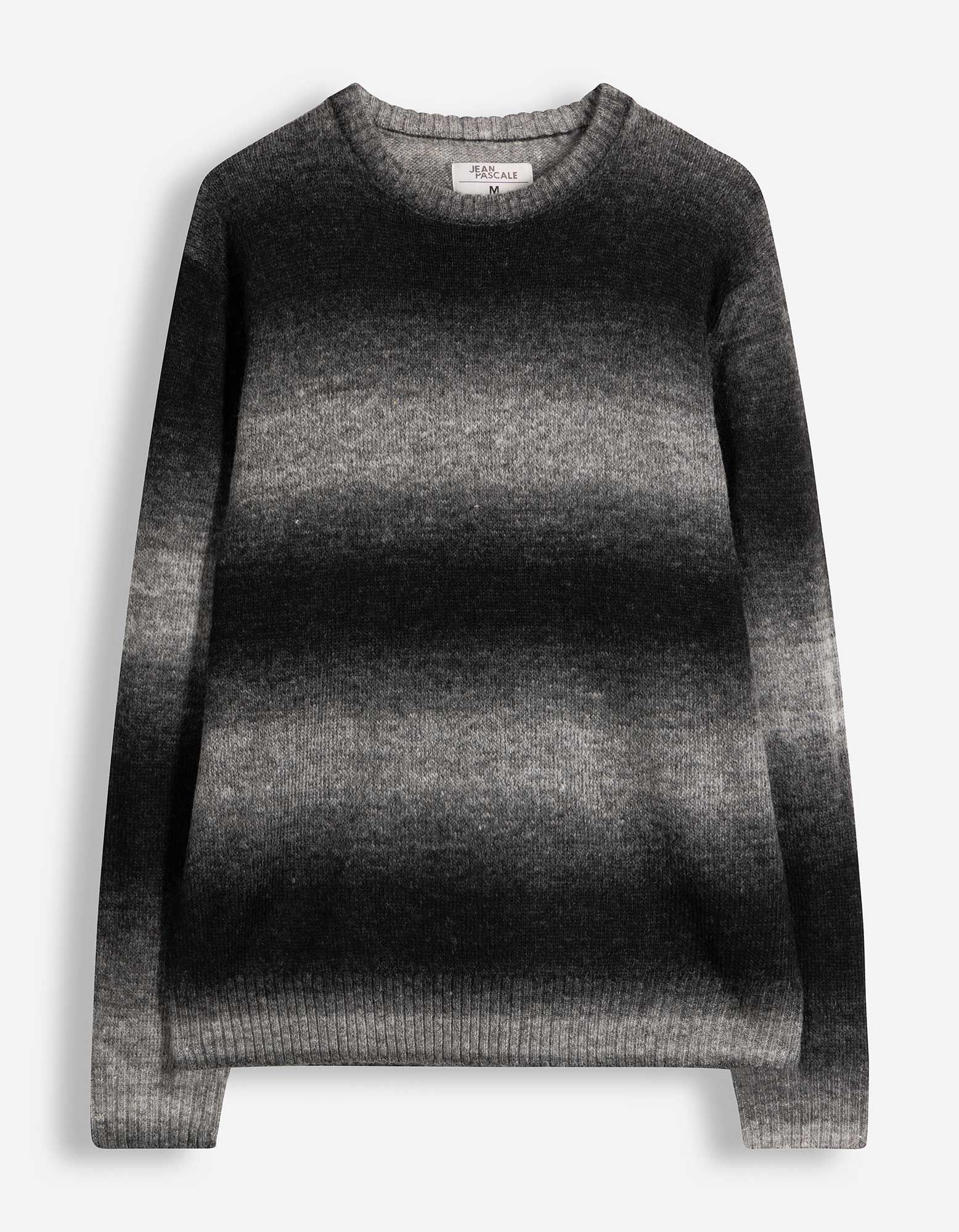 Pullover - Streifen - Schwarz