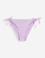 Bikinislip - Glitzerstoff - Rosa