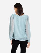 Palaidinė - Šifonas - turkis