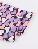 Helanke - &Scaron;areni print - tamno-ljubicasta