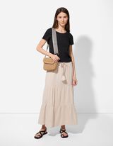 Ceinture de poche - à motifs - Beige