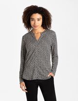 Bluza - Opuštena varijanta - bela