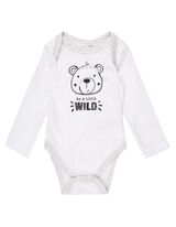 Newborn Body mit Print und Message