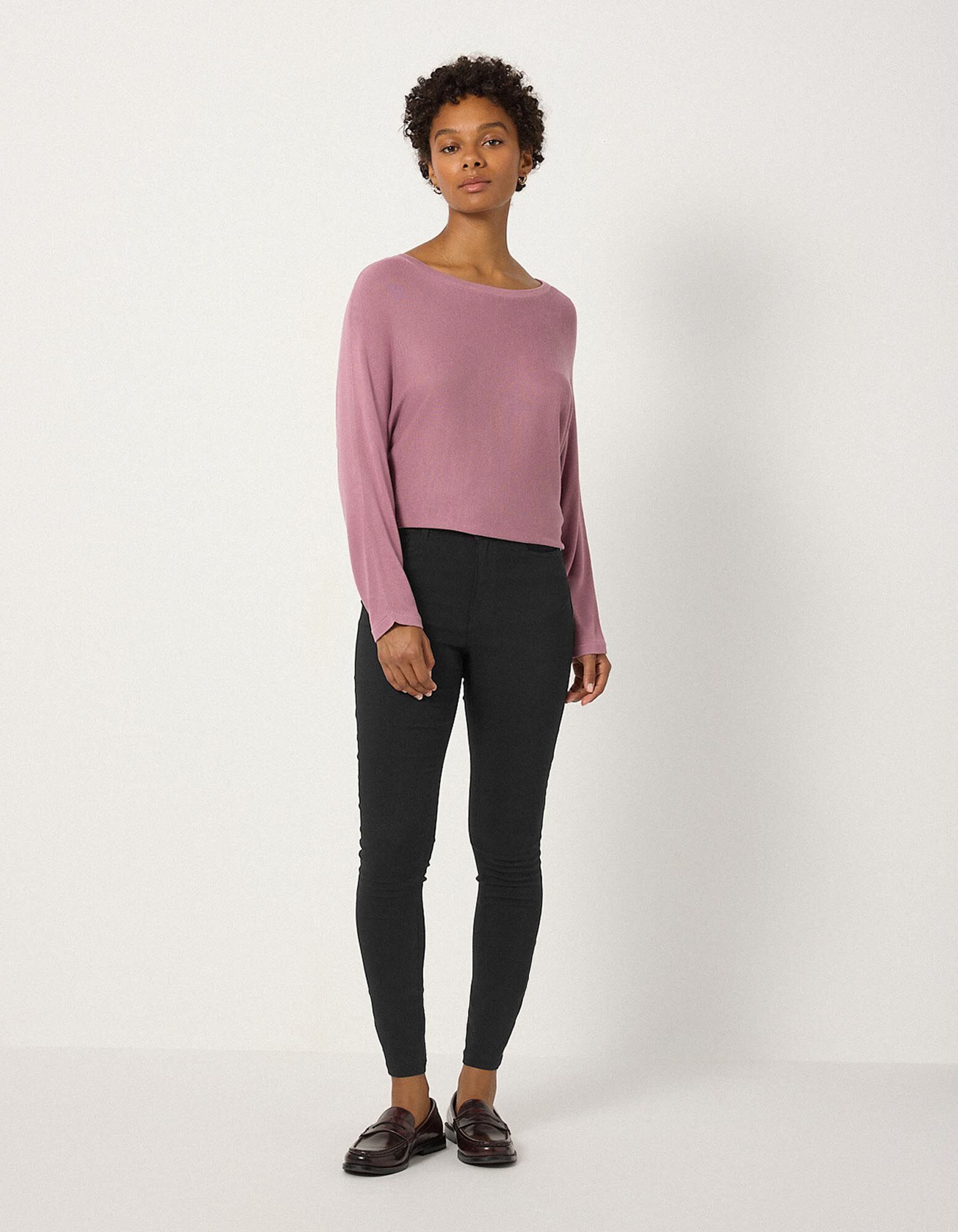 Hose - Skinny Fit - Schwarz
