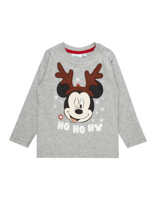 Baby Longsleeve mit Mickey Mouse-Print