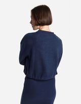 Dukserica - Vrpca na porubu - tamno-plava