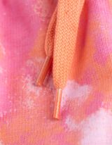 Souprava tričko a šortky - Vzor po celé ploše - bílá