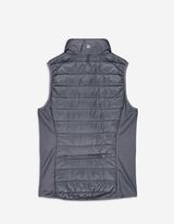 Gilet trapuntato - Cuciture impunturate - grigio scuro