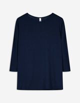 Maglia a manica lunga - Maniche a tre quarti - blu scuro