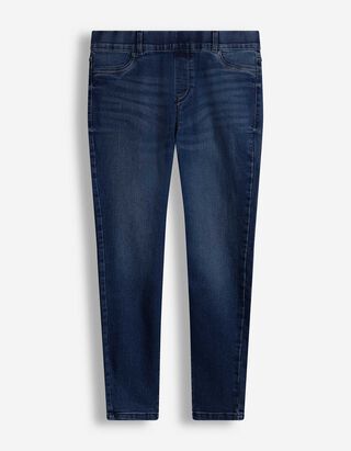 Jeggings - Passants - Bleu fonc&eacute;