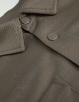 Giacca scamiciata - Percentuale di viscosa - marrone