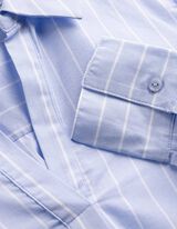 Tunika - Proužky - svetle  modra