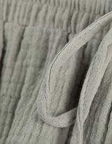 R&ouml;vidnadr&aacute;g - Muszlin - vilagos zold