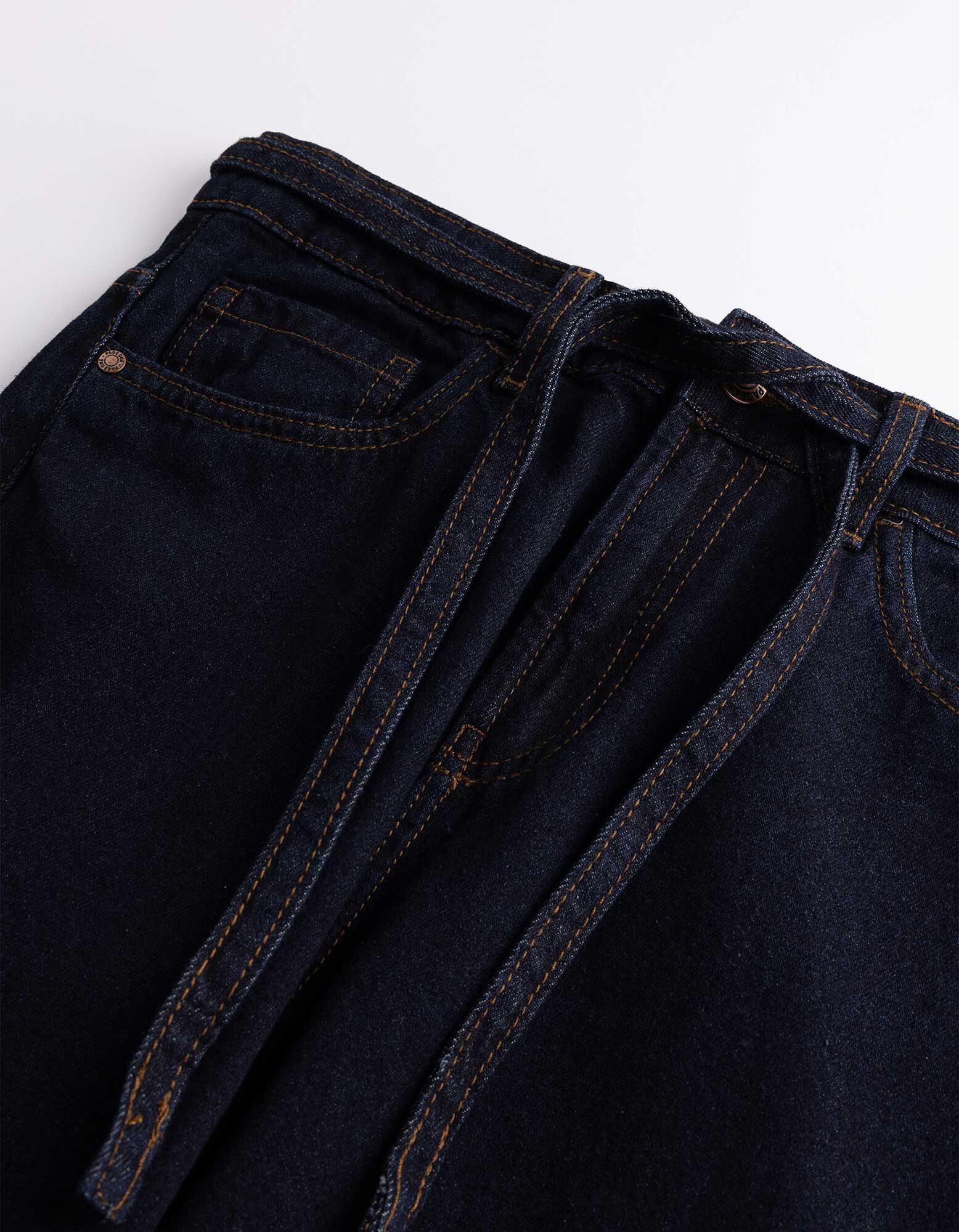 Jeans - Straight fit - Donkerblauw