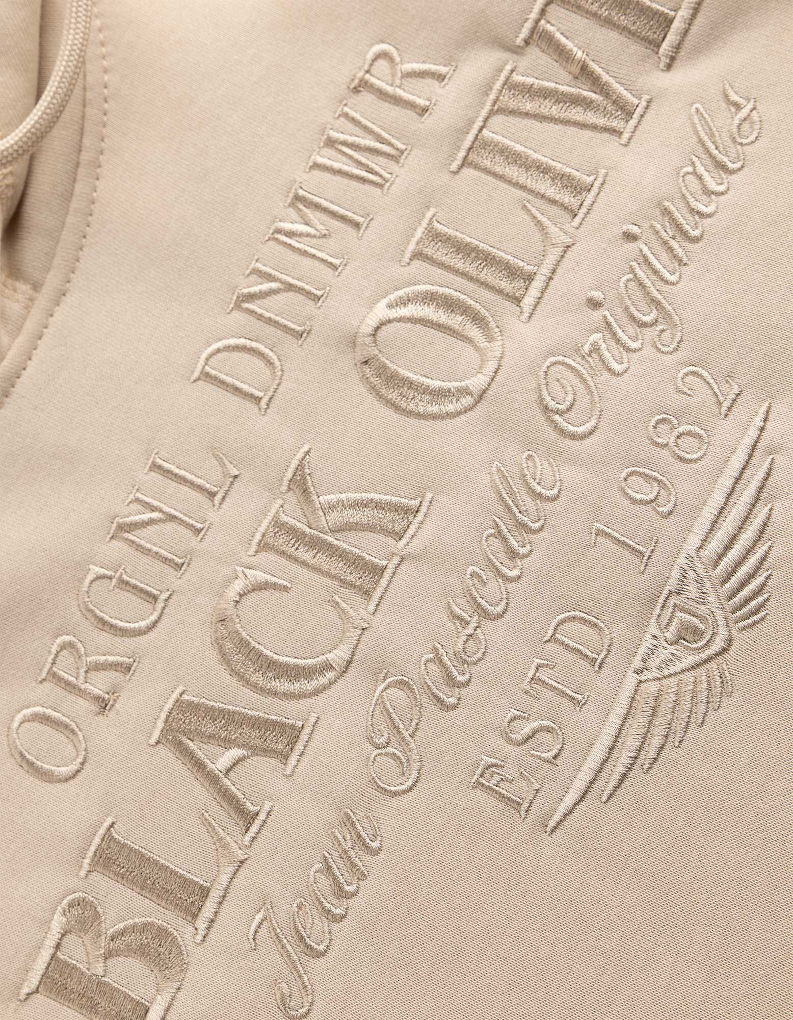 Sweatshirt - Stickerei - Off-White