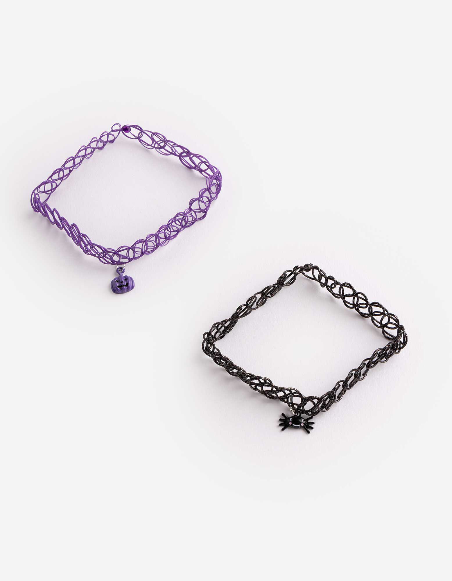 Choker - Halloween - Schwarz