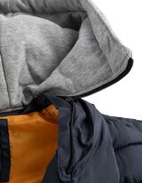 Gilet trapuntato - Cappuccio staccabile - blu scuro