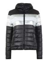 Damen Steppjacke mit Kontraststreifen&nbsp;