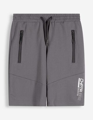 Bermuda  - Print - dunkelgrau