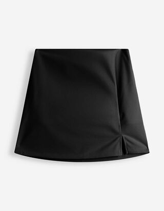 Jupe-short - Unicolore - Noir