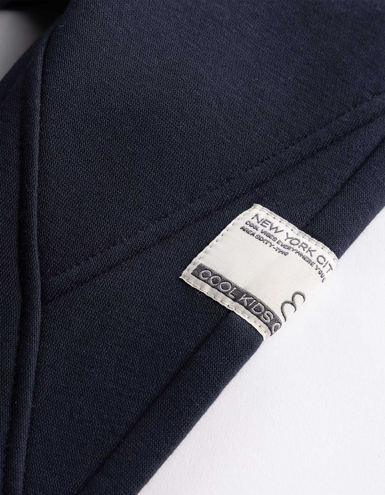Jogginghose - Labelpatch - Dunkelblau