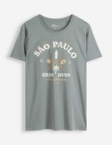 T-shirt - p&eacute;trole