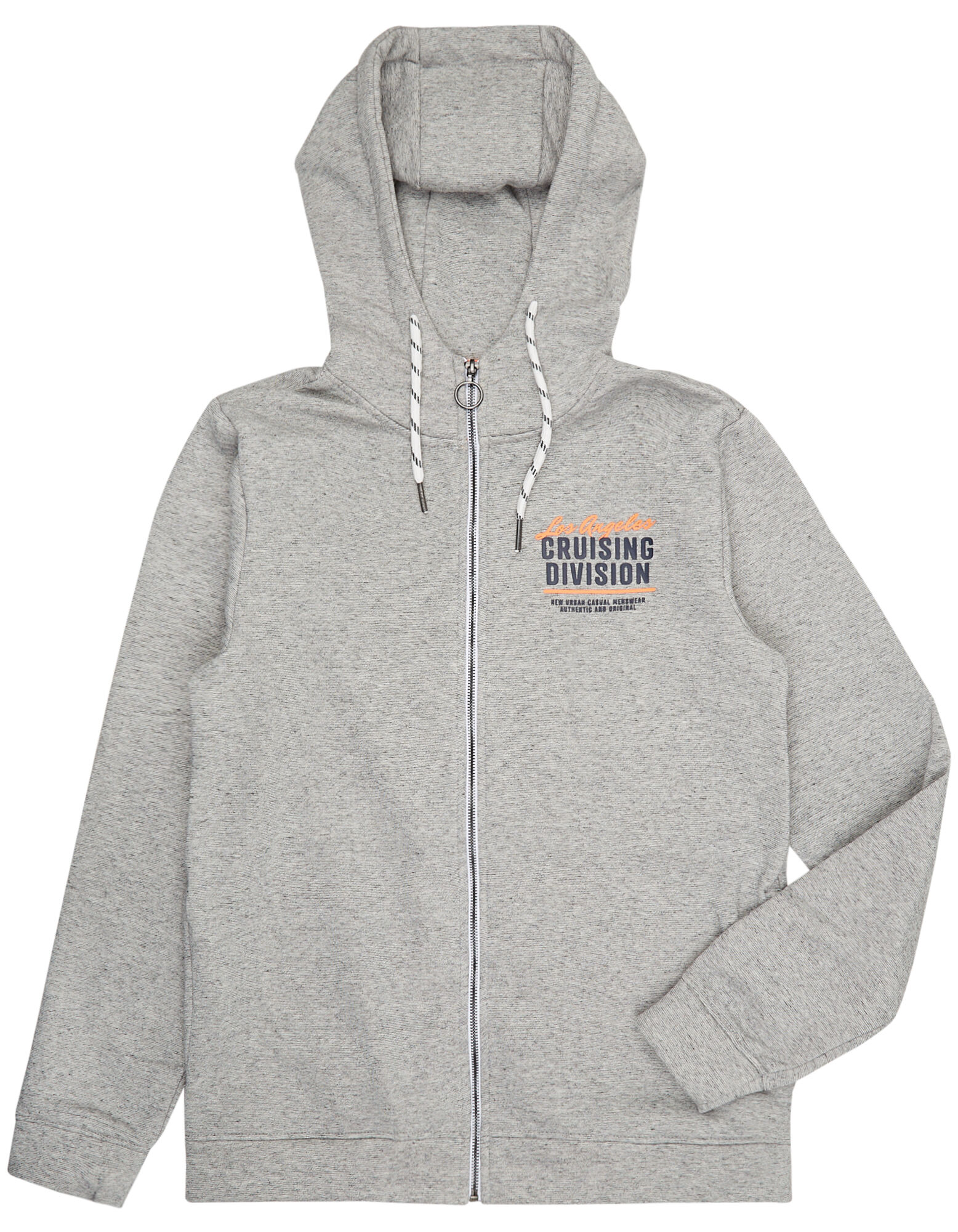 Herren Sweatjacke mit Kapuze Takko Fashion Herren Sweatshirt mit Tunnelzug an der Kapuze Takko Fashion