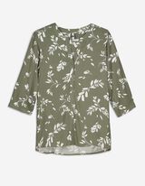 Blusa - LENZING™ ECOVERO™ - verde scuro