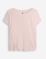 T-Shirt - Viskose-Mix - rosa