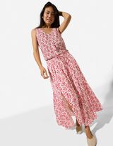 Rock - Florales Muster - Off-White
