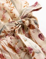 Ruha - Elsz&oacute;rt nyomott minta - feher