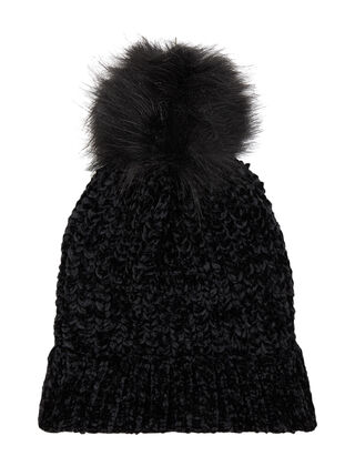 M&auml;dchen Pudelm&uuml;tze aus Chenille