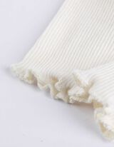 Shirt - einfarbig - weiß