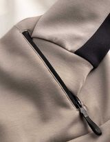 Sweatvest - Modaal - wit