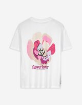 Tričko - Potisk - bílá