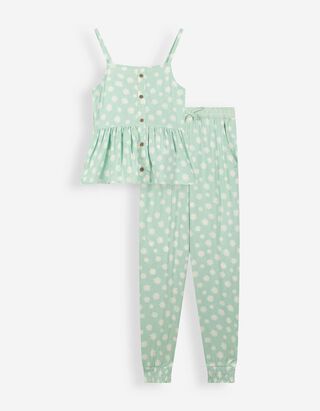 Set aus Top und Hose - 2er-Pack - hellgr&uuml;n