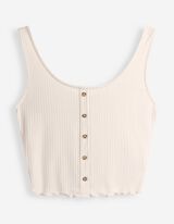 Top - Viskose-Mix - Beige