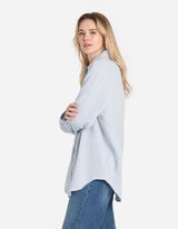 Bluza - muslin - svijetlo plava