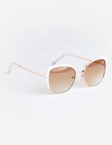 Sonnenbrille - cateye - kupferfarben