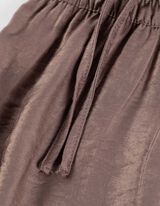 Sukně - Jednobarevné - hneda