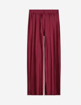 Hose - Straight Fit - dunkelrot