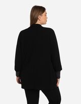 Cardigan - Lunghezza delle maniche regolabile - nero