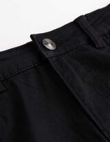 Shorts - Twill - schwarz