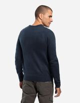 Strickpullover - Christmas - dunkelblau