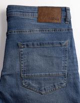 Dž&iacute;nsy - Slim Fit - tmavomodra