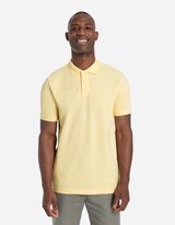 Polo - Chiusura tramite bottone - giallo chiaro
