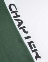 spodnie joggingowe - troczek na dole - zielony