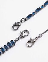 Kette - 3er-Pack - dunkelblau